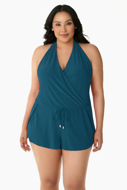 Miraclesuit Merlot Plus Size Bianca Romper