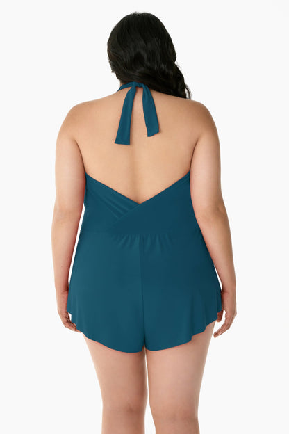 Miraclesuit Merlot Plus Size Bianca Romper