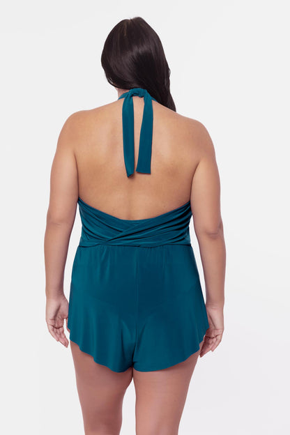 Miraclesuit Merlot Plus Size Bianca Romper