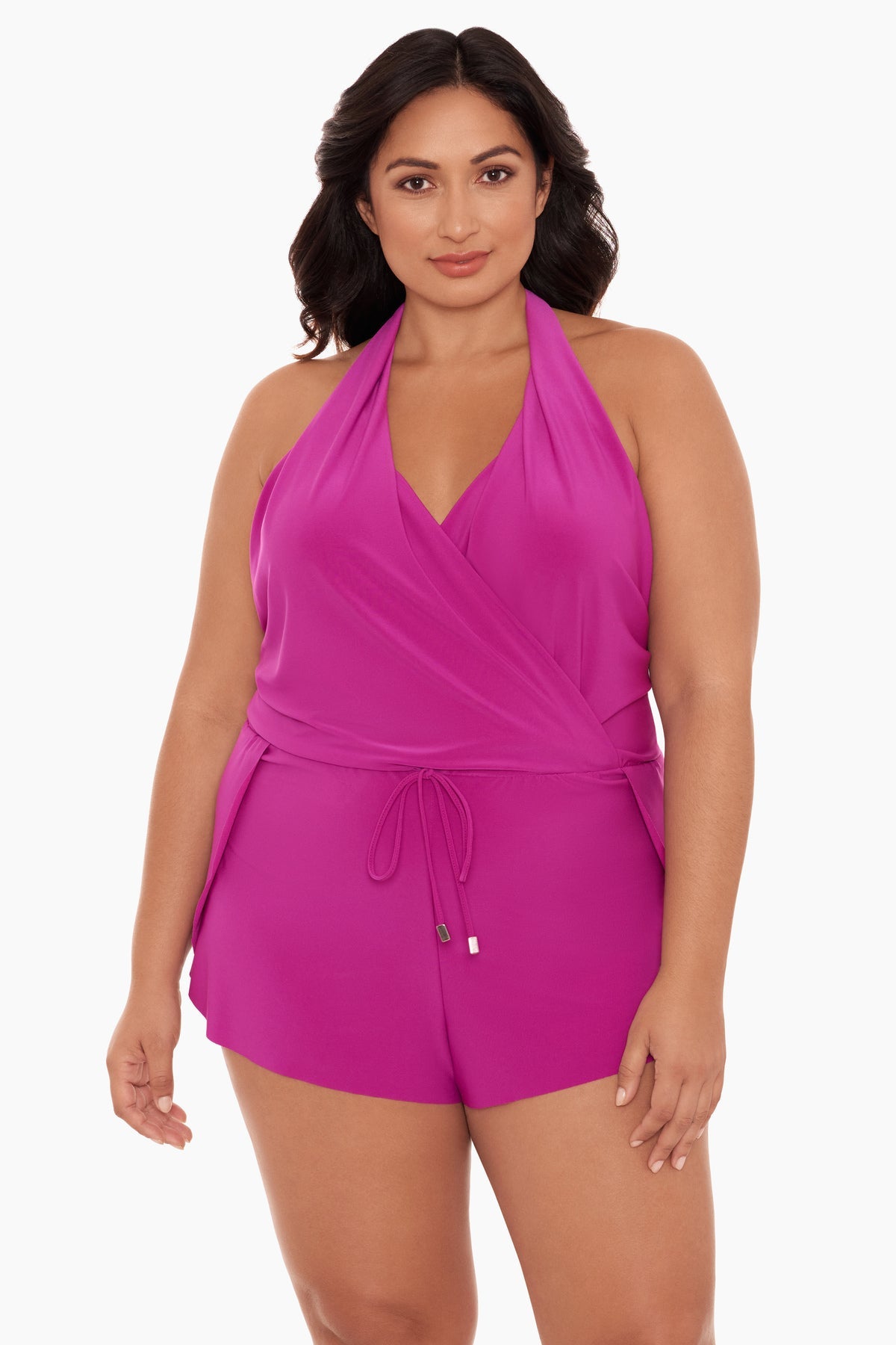 Miraclesuit Merlot Plus Size Bianca Romper