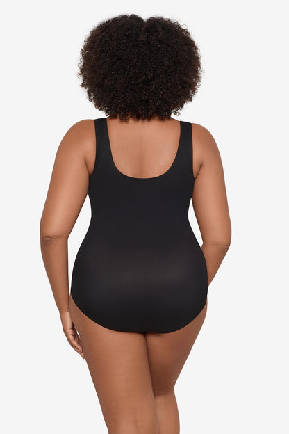 Miraclesuit Mulberry Plus Size Crossover One Piece