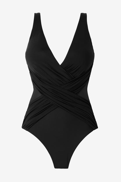 Miraclesuit Mulberry Plus Size Crossover One Piece