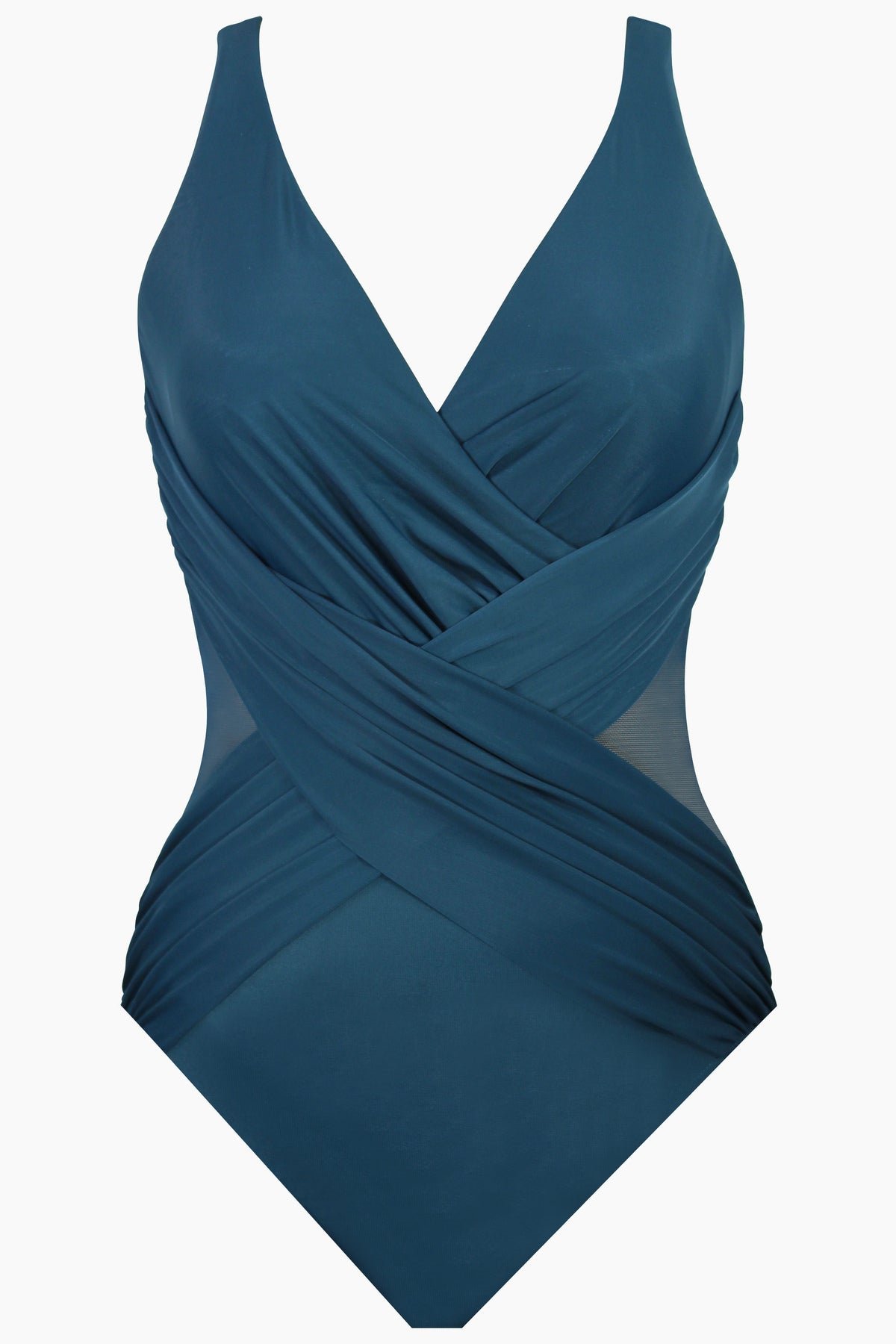 Miraclesuit Mulberry Plus Size Crossover One Piece