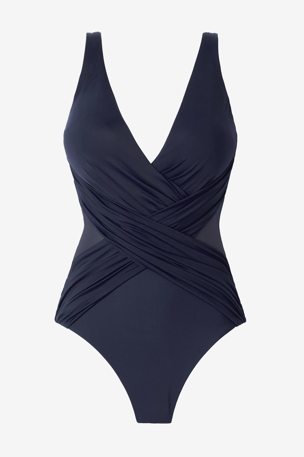 Miraclesuit Mulberry Plus Size Crossover One Piece