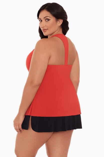 Miraclesuit Black Magicsuit Plus Size Taylor Tankini