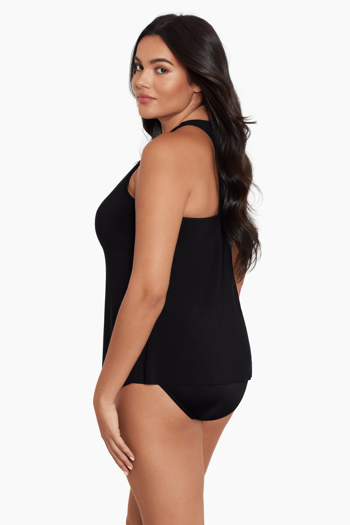 Miraclesuit Black Magicsuit Plus Size Taylor Tankini