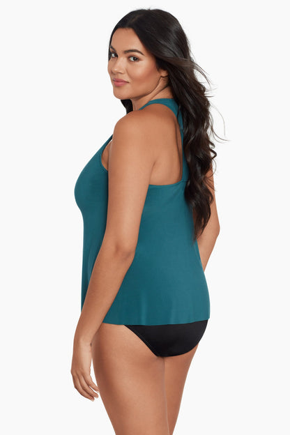 Miraclesuit Black Magicsuit Plus Size Taylor Tankini