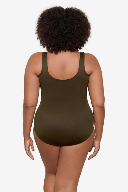 Miraclesuit Nori Plus Size Rock Solid Revele One Piece Swimsuit