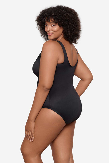 Miraclesuit Nori Plus Size Rock Solid Revele One Piece Swimsuit