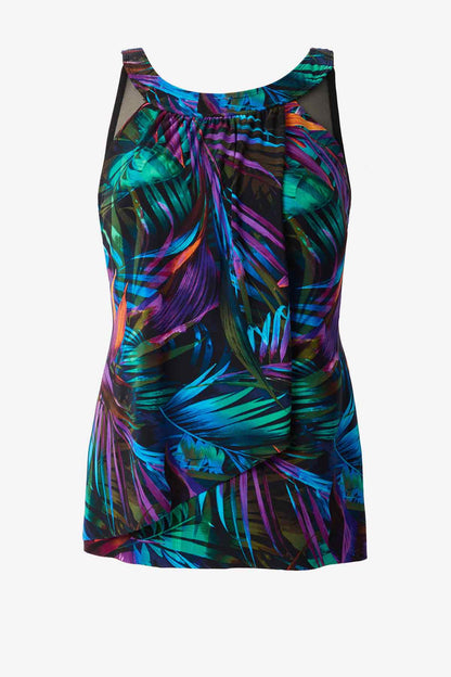 Miraclesuit Multi Plus Size Palma Paradiso Ursula Tankini Top
