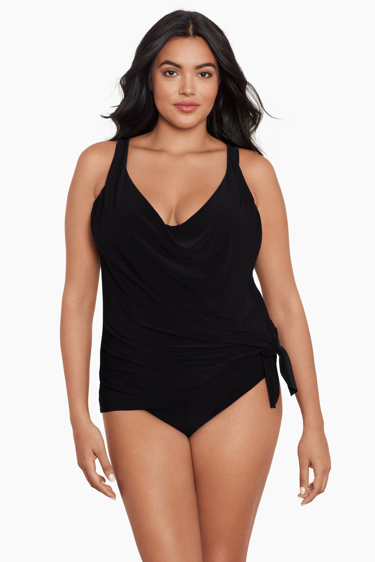 Miraclesuit Black Magicsuit Plus Size Winnie Tankini