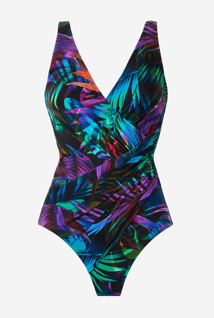 Miraclesuit Multi Plus Size Palma Paradiso Oceanus One Piece Swimsuit