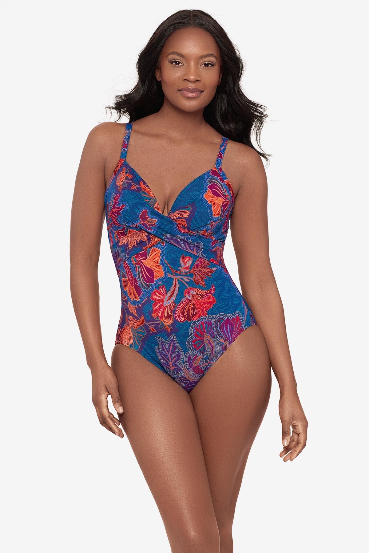 Miraclesuit Multi Captivate One Piece Swimsuit in Decoupage