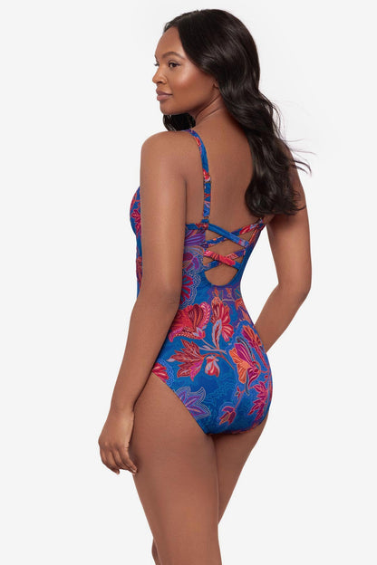 Miraclesuit Multi Captivate One Piece Swimsuit in Decoupage