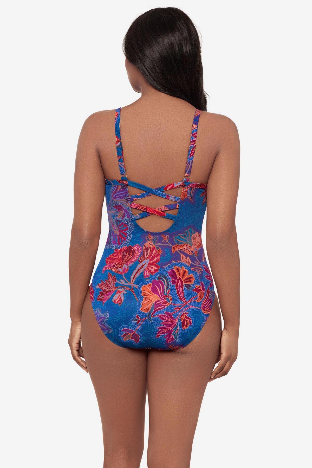 Miraclesuit Multi Captivate One Piece Swimsuit in Decoupage
