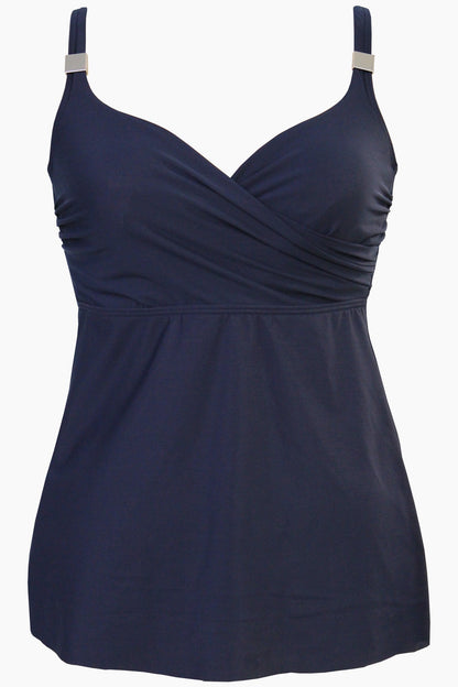 Miraclesuit Midnight Surplice Underwire Tankini D-DDD Cups
