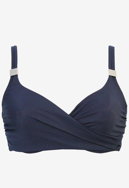 Miraclesuit Midnight Underwire Surplice Bra Top