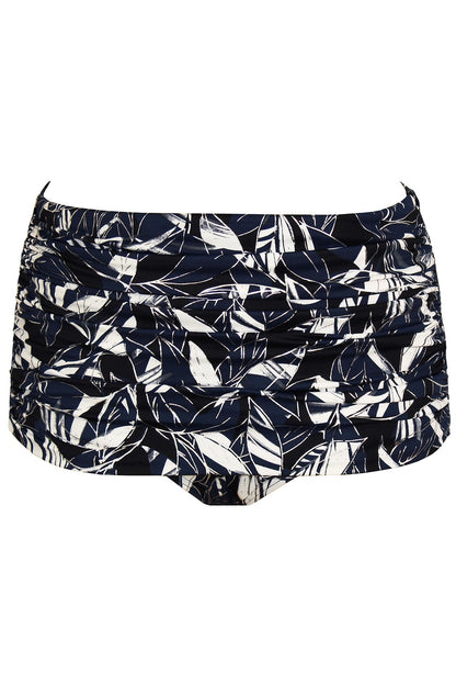 Miraclesuit Silver Shimmer Shadows Norma Jean Retro Swim Bottom