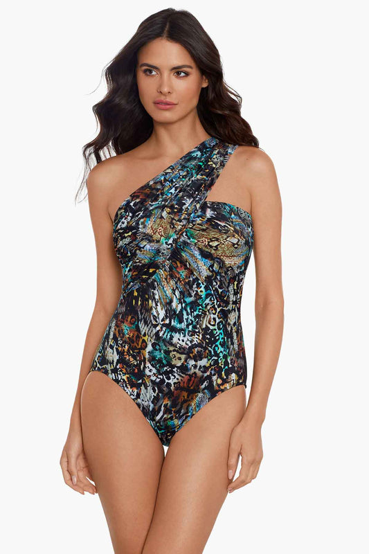 Miraclesuit Multi Magicsuit Posh Mosh Goddess One Piece Swimsuit