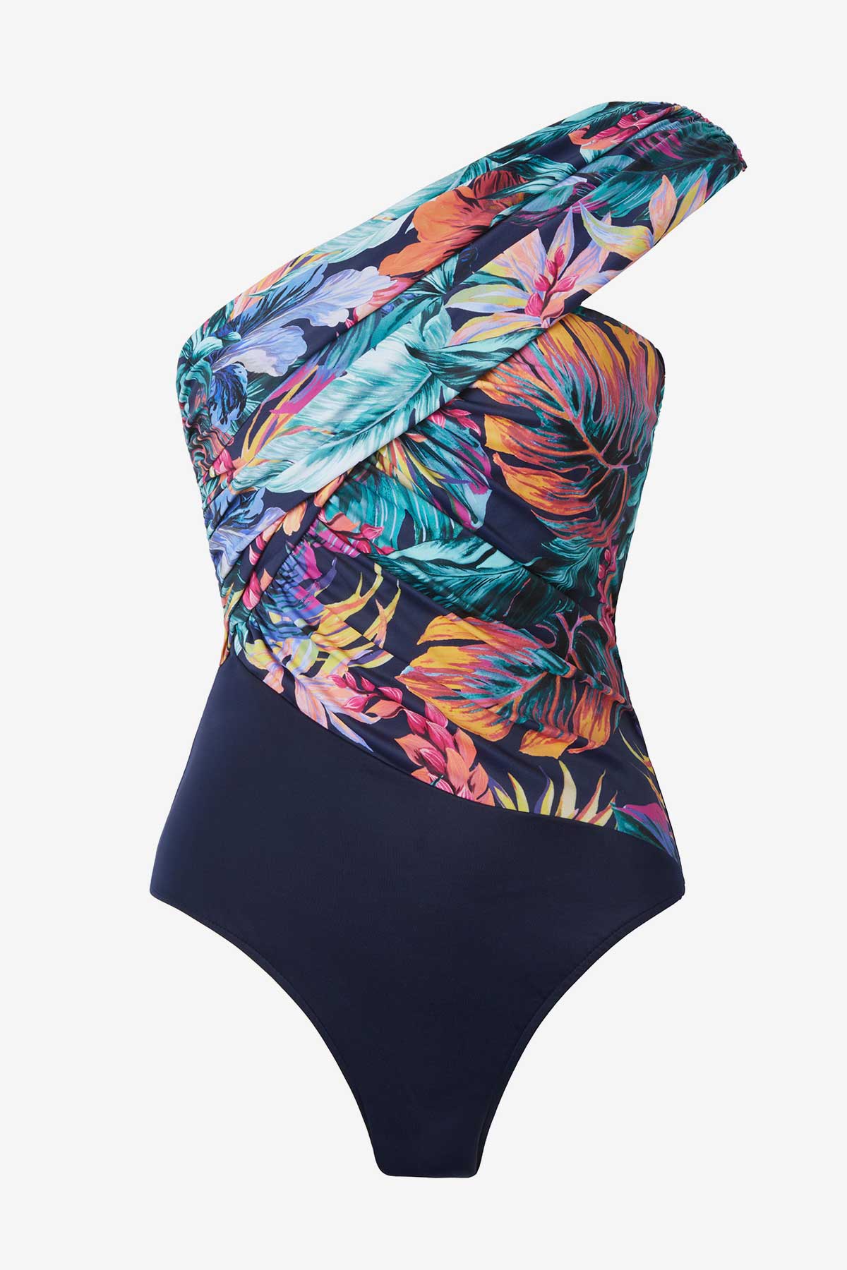 Miraclesuit Navy/Multi Goddess One Piece in Belize