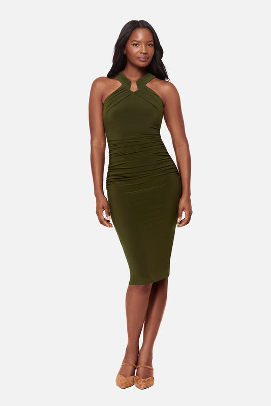 Miraclesuit Nori Body by Idol Shaping Dress in Nori