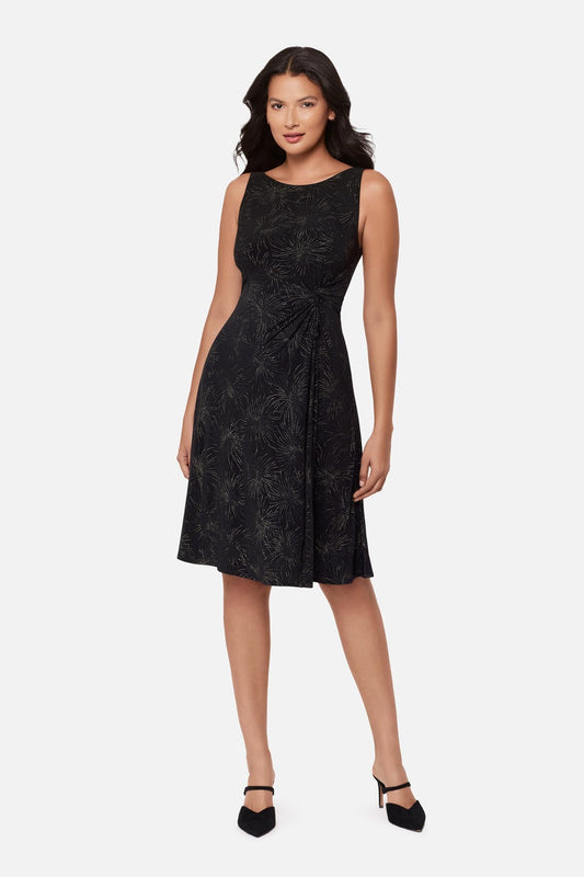 Miraclesuit Skylights Remi Fit & Flair Shaping Dress in Skylights