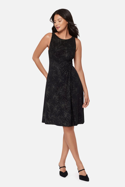 Miraclesuit Skylights Remi Fit & Flair Shaping Dress in Skylights