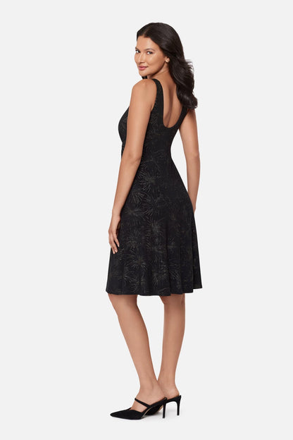 Miraclesuit Skylights Remi Fit & Flair Shaping Dress in Skylights
