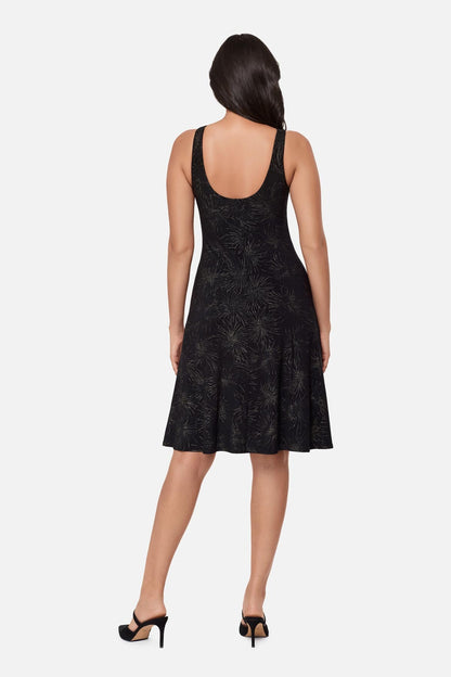 Miraclesuit Skylights Remi Fit & Flair Shaping Dress in Skylights