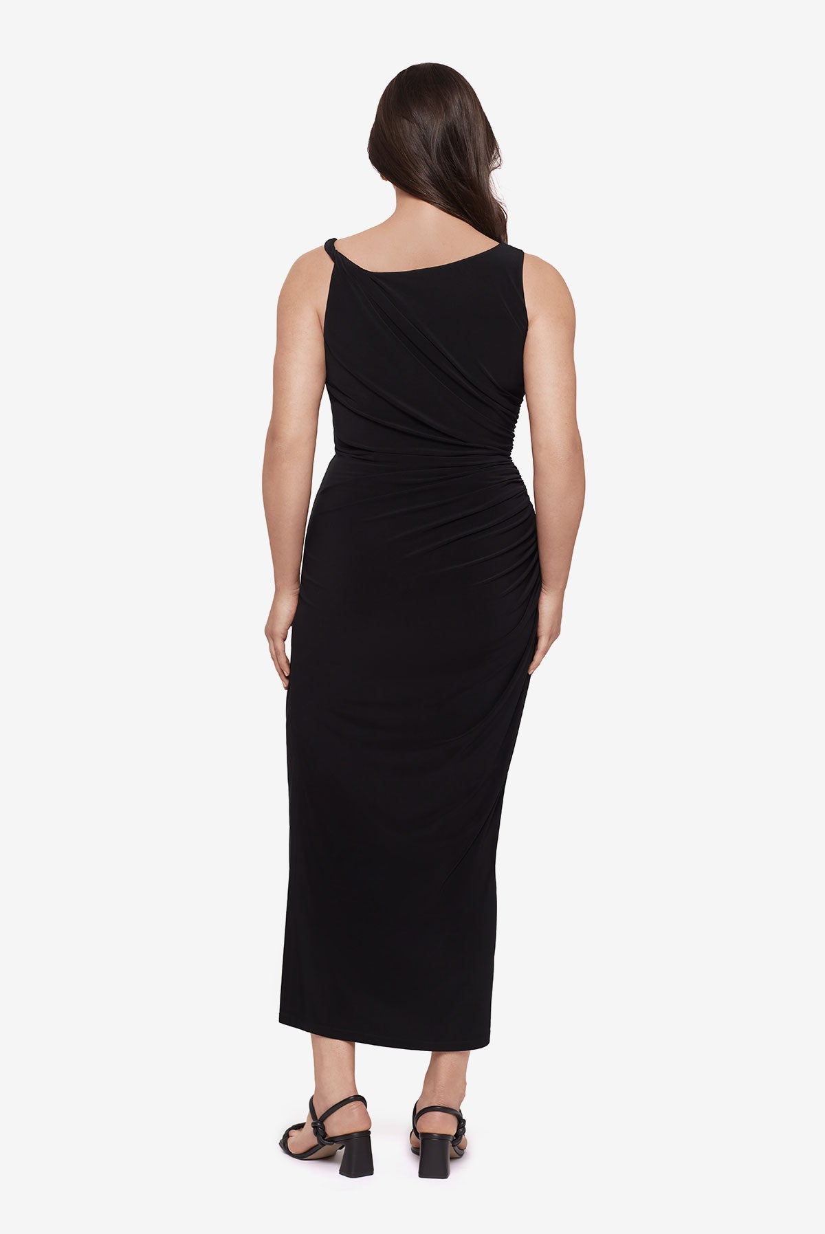 Miraclesuit Black Body by Maxi Shaping Dress in Black