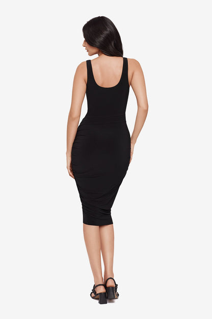 Miraclesuit Black Body by Suki Shaping Dress in Black