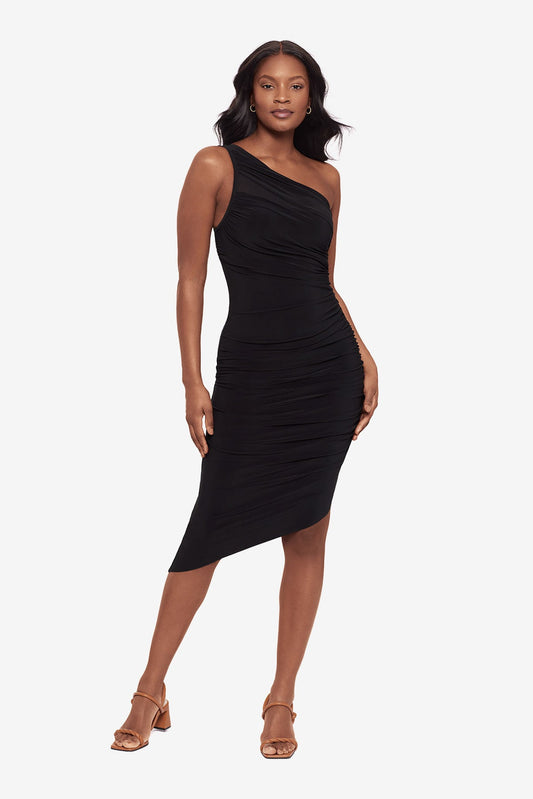 Miraclesuit Black Body by Jeni Shaping Dress in Black