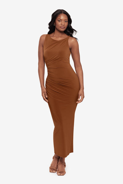 Miraclesuit Bronze Body by Maxi Shaping Dress in Bronze