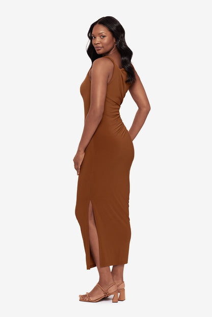 Miraclesuit Bronze Body by Maxi Shaping Dress in Bronze