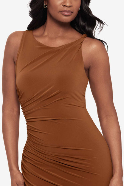 Miraclesuit Bronze Body by Maxi Shaping Dress in Bronze