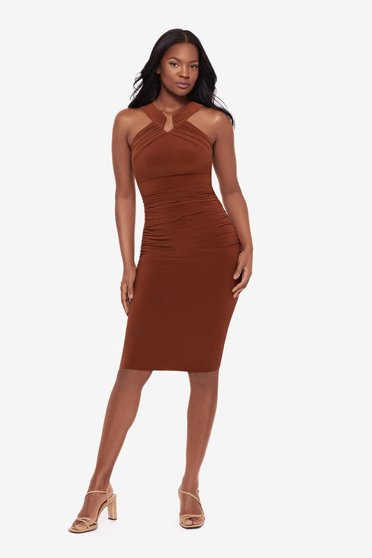 Miraclesuit Copper Idol Shaping Dress in Copper