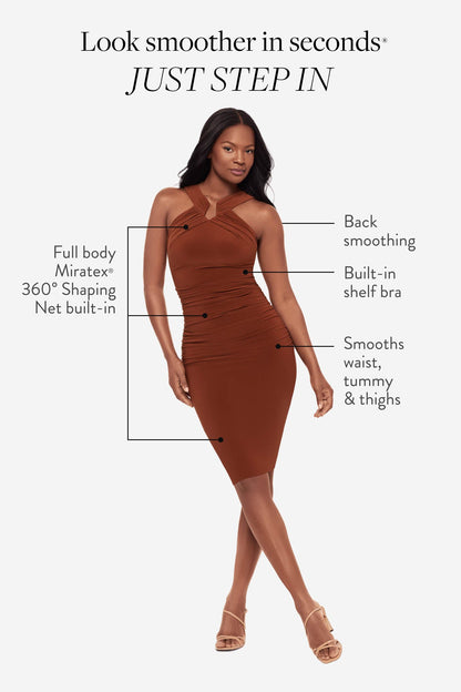 Miraclesuit Copper Idol Shaping Dress in Copper
