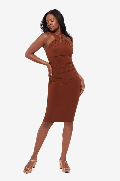 Miraclesuit Copper Idol Shaping Dress in Copper