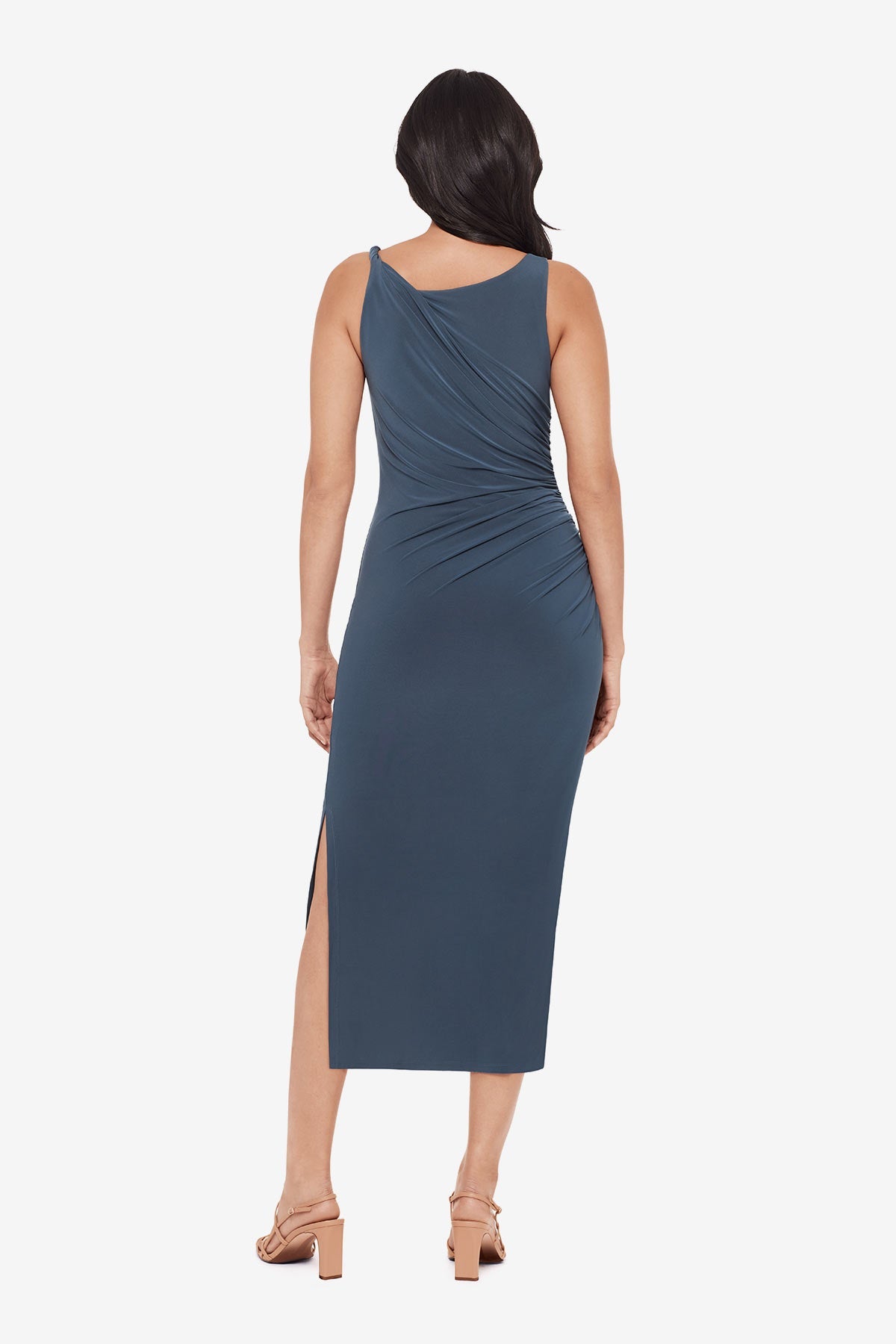 Miraclesuit Slate Maxi Shaping Dress in Slate Grey