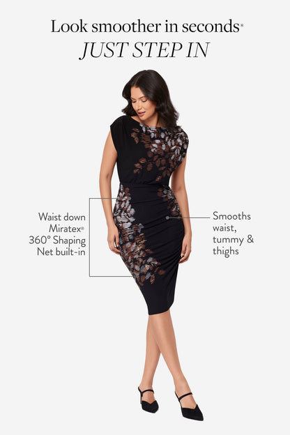 Miraclesuit Fiori Metallica Bali Shaping Dress in Fiori Metallica