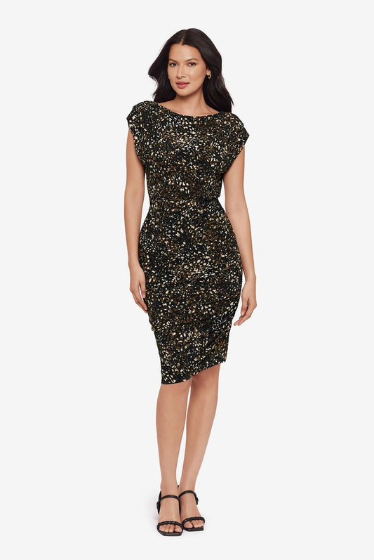 Miraclesuit Brown/Multi Body by Bali Shaping Dress in Ikati