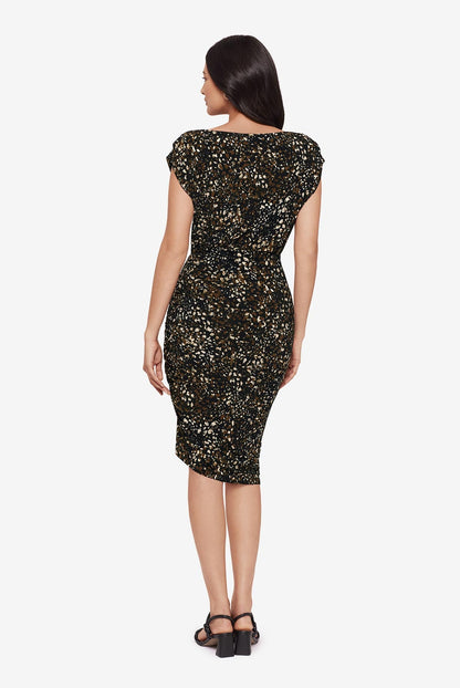 Miraclesuit Brown/Multi Body by Bali Shaping Dress in Ikati