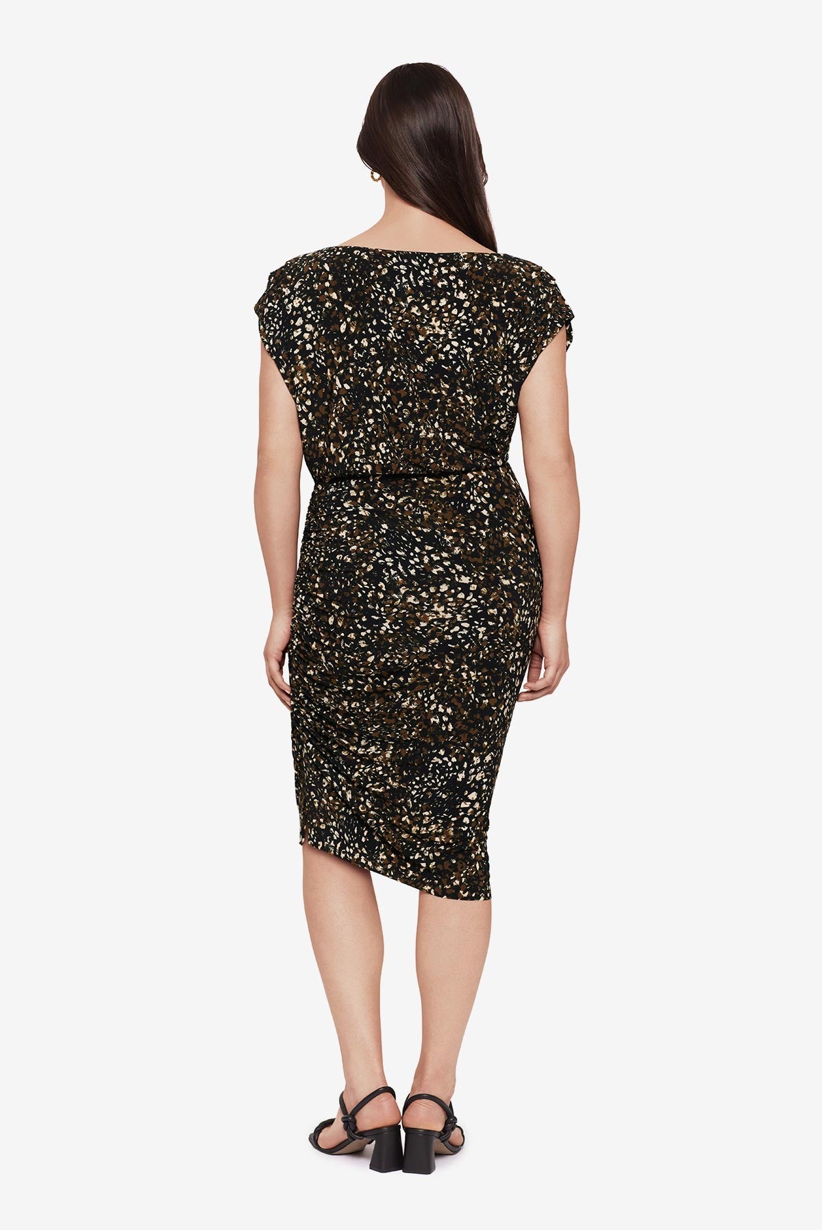 Miraclesuit Brown/Multi Body by Bali Shaping Dress in Ikati