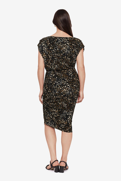 Miraclesuit Brown/Multi Body by Bali Shaping Dress in Ikati