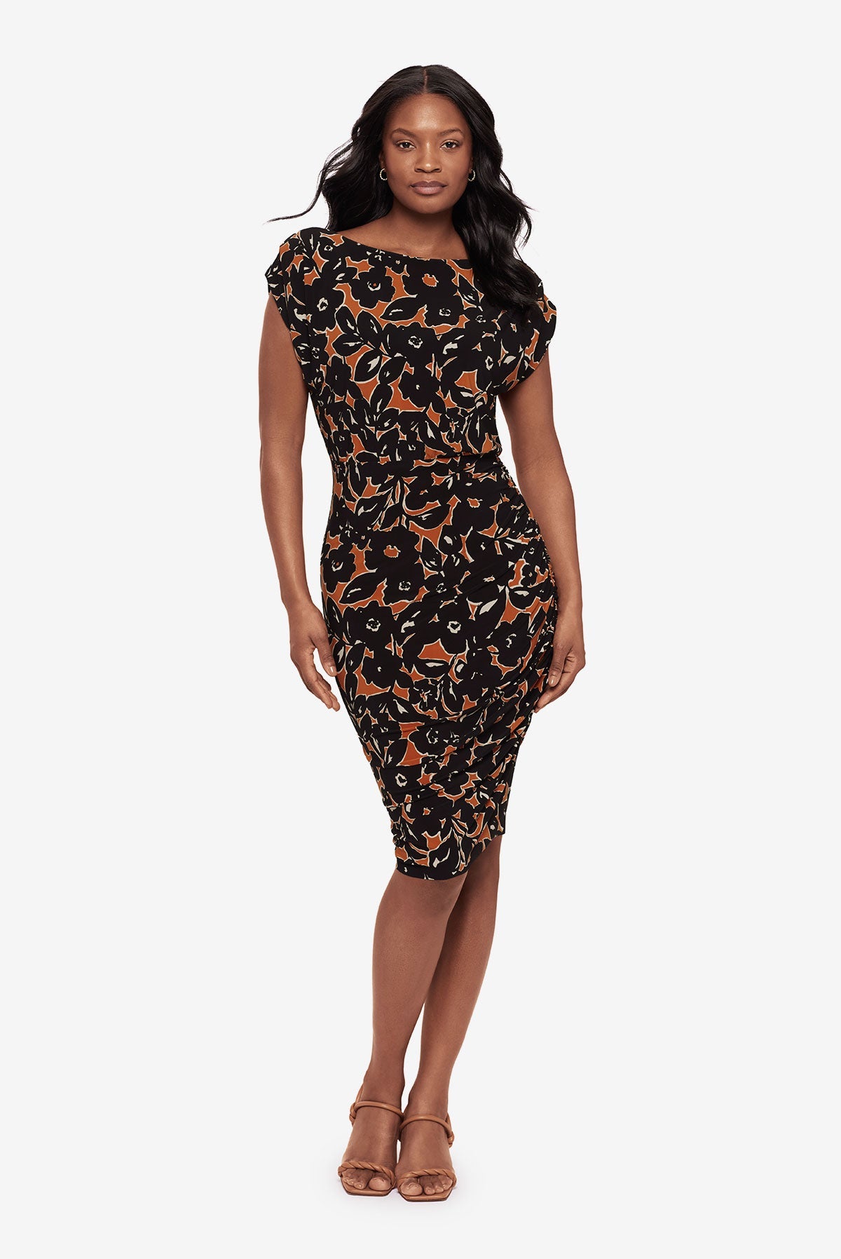 Miraclesuit Black/Multi Body by Bali Shaping Dress in Papeete