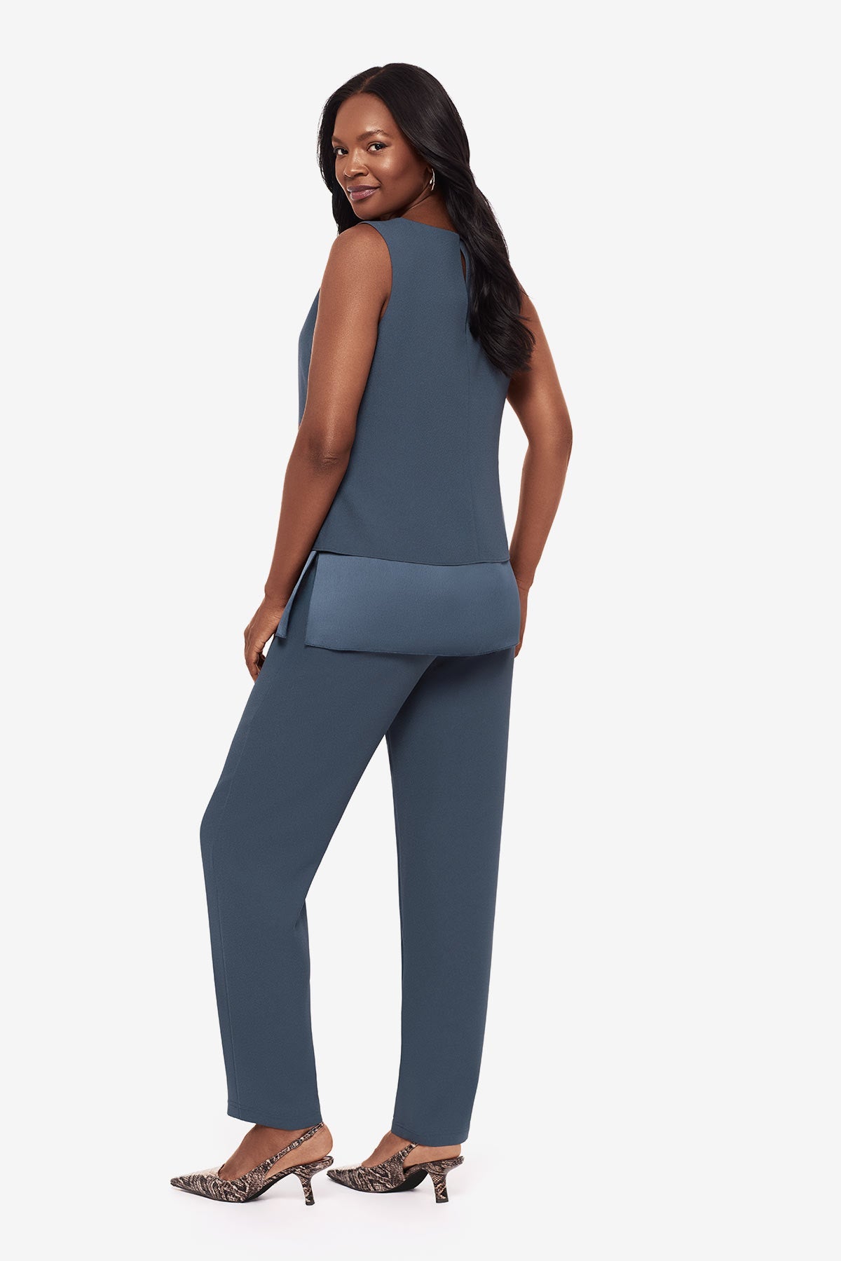 Miraclesuit Slate Crepe Easy Jogger in Slate