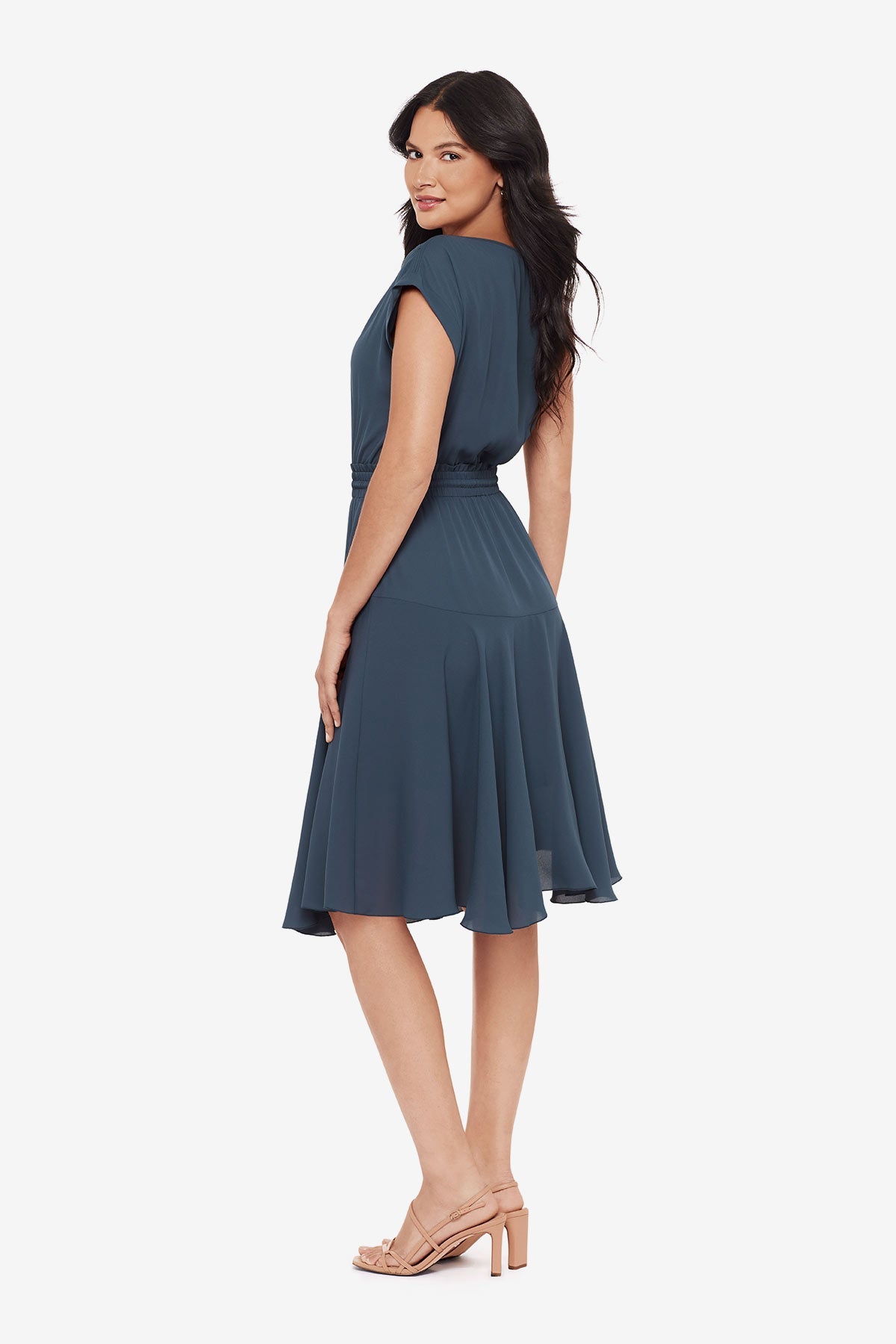 Miraclesuit Slate Soft Georgette Float Dress in Slate