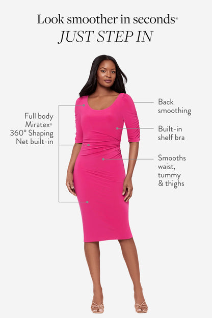 Miraclesuit Rosso Body by Lumi Shaping Dress in Rosso