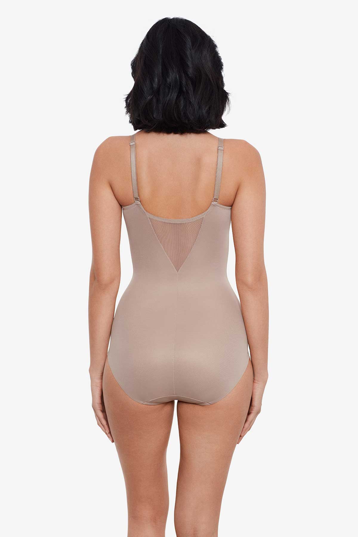 Miraclesuit Black Extra Firm Sexy Sheer Shaping Bodybriefer