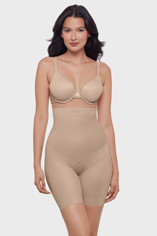 Miraclesuit Warm Beige/Nude Tummy Tuck High-Waist Thigh Slimmer